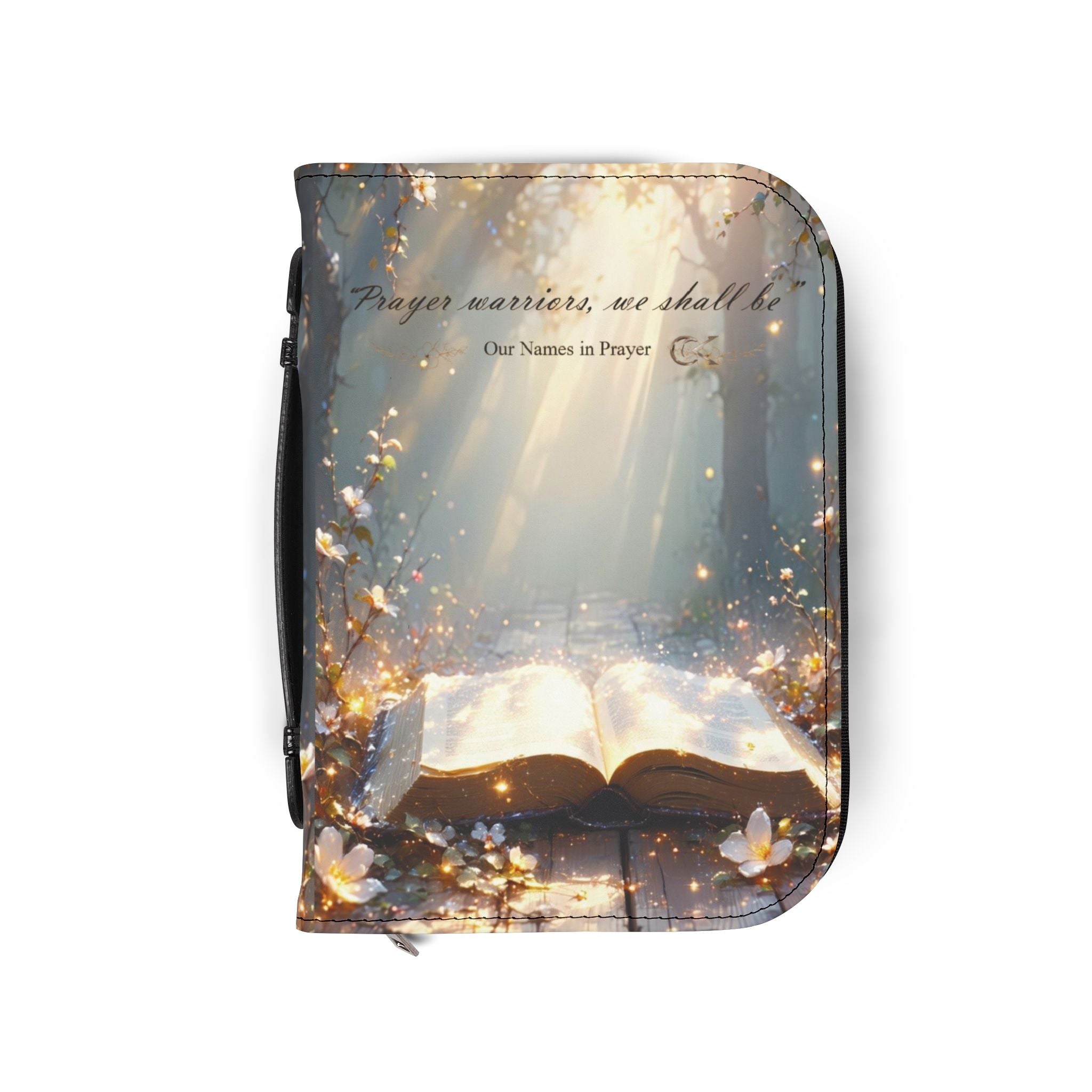 Cross-Keys Flower Bible Cover