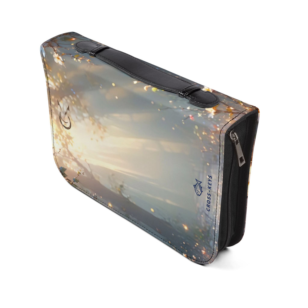 Cross-Keys Flower Bible Cover