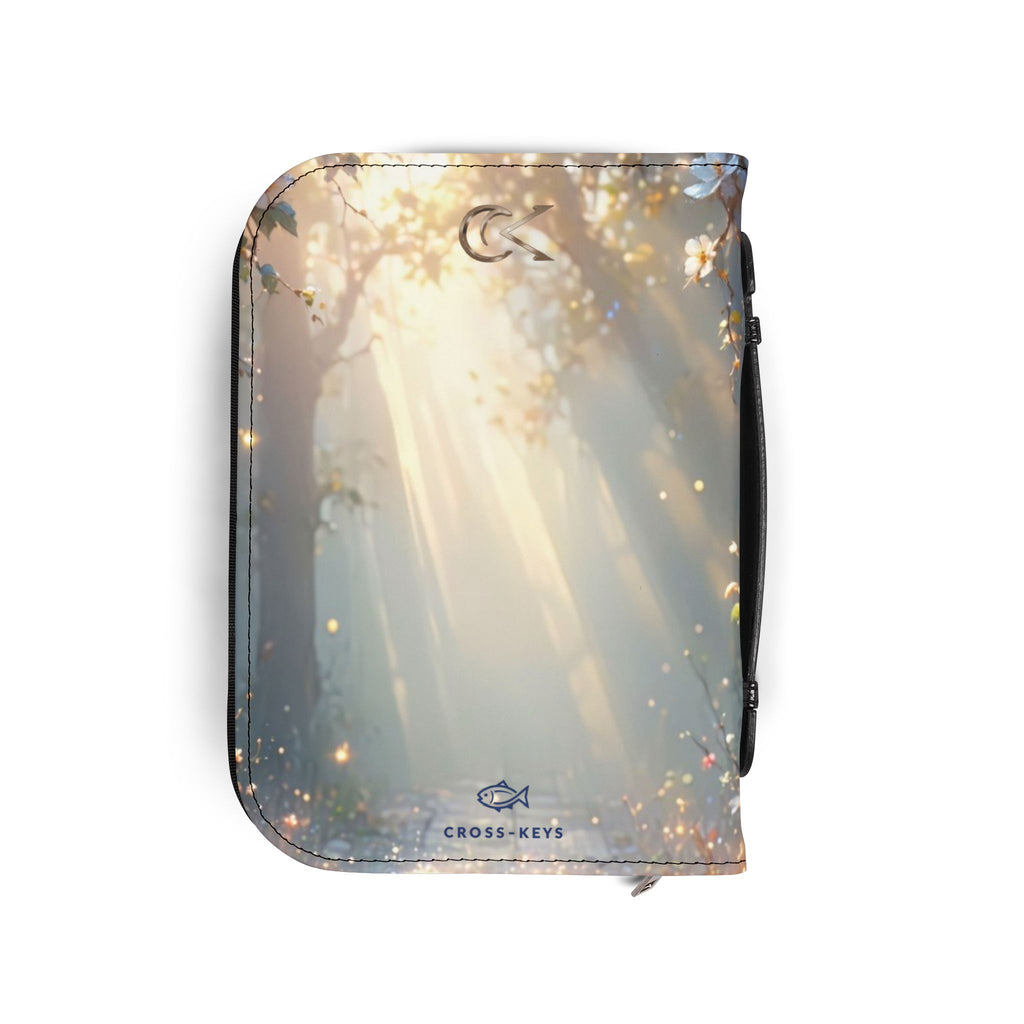 Cross-Keys Flower Bible Cover