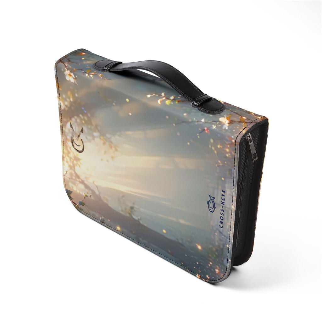 Cross-Keys Flower Bible Cover