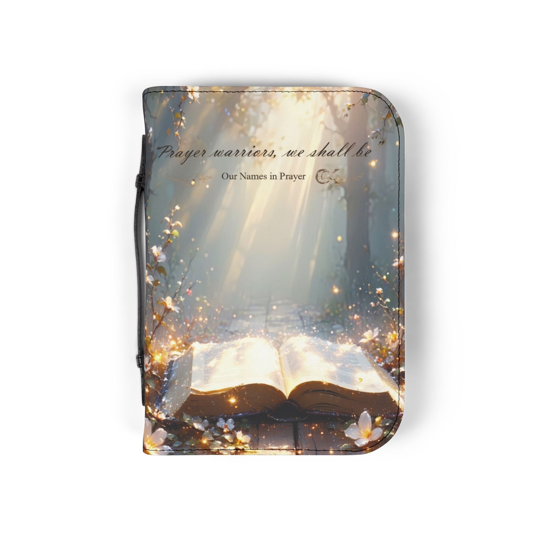 Cross-Keys Flower Bible Cover