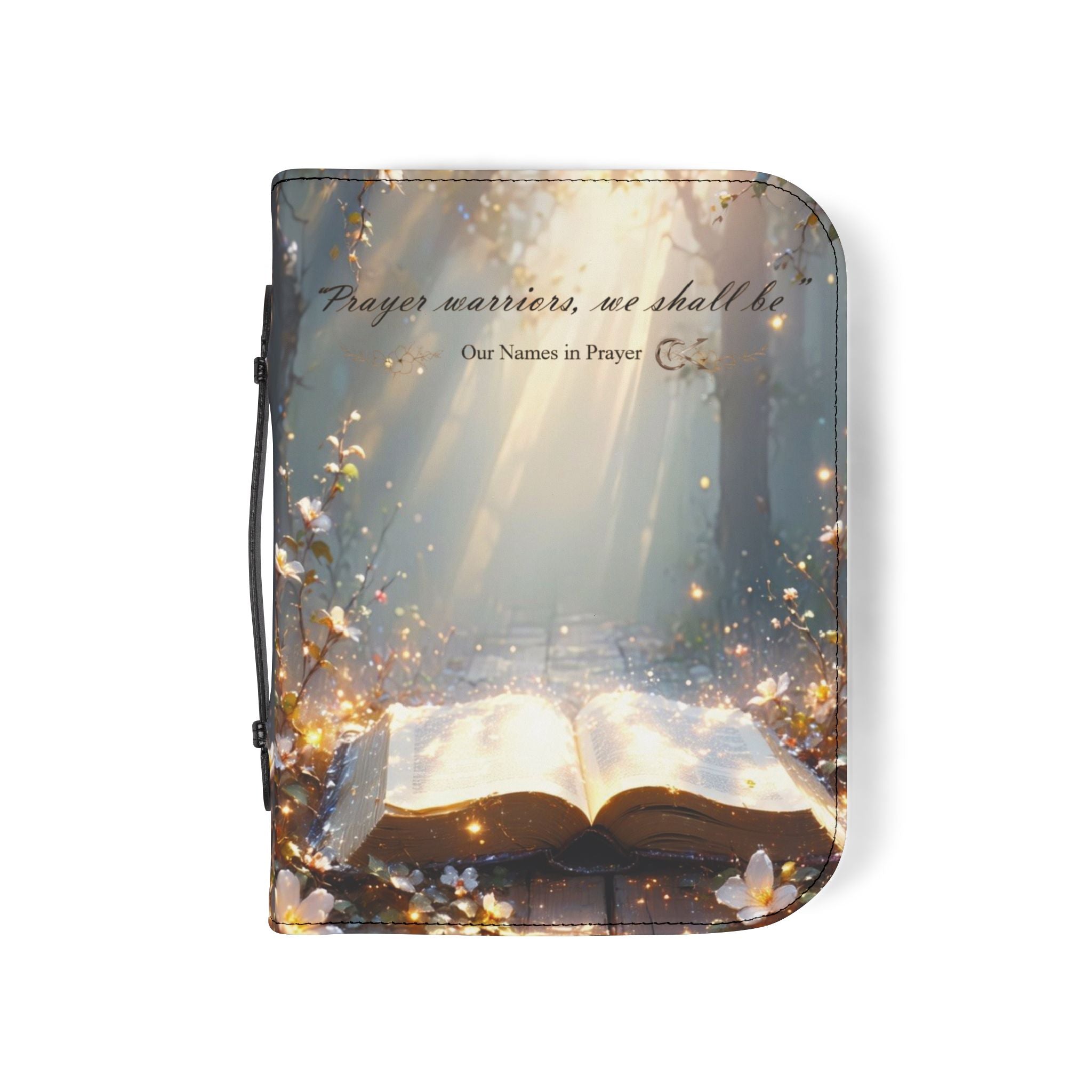 Cross-Keys Flower Bible Cover
