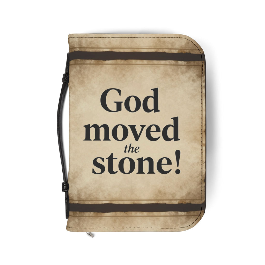 Cross-Keys Stone Bible Cover